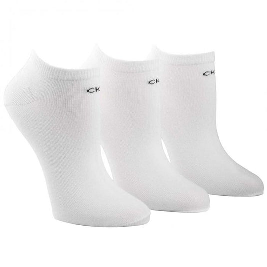 C-K 3pk. Chloe logo ped socks