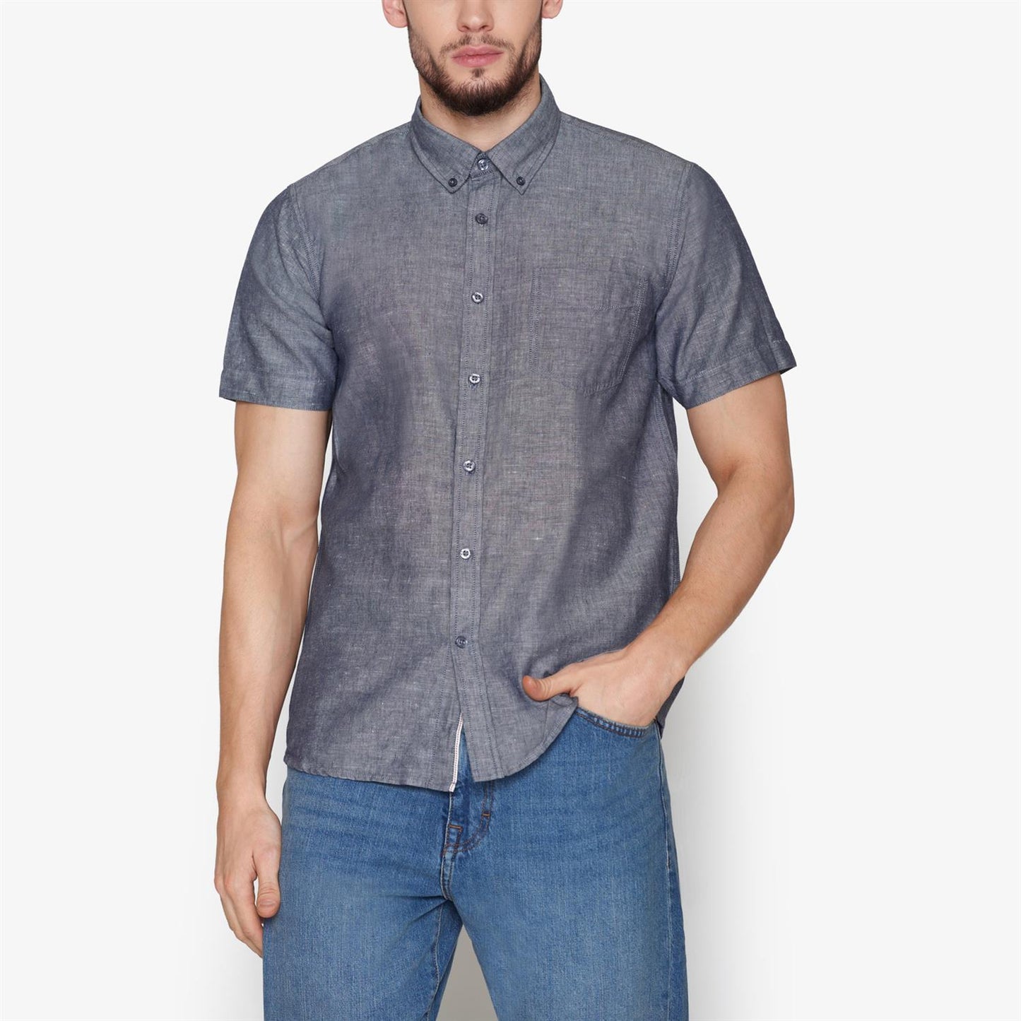 TherkelSI Linen/Cotton S/S Shirts