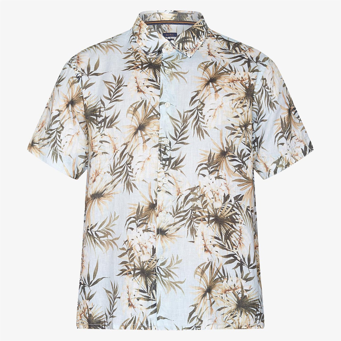 Benton Linen Print S/S Shirts