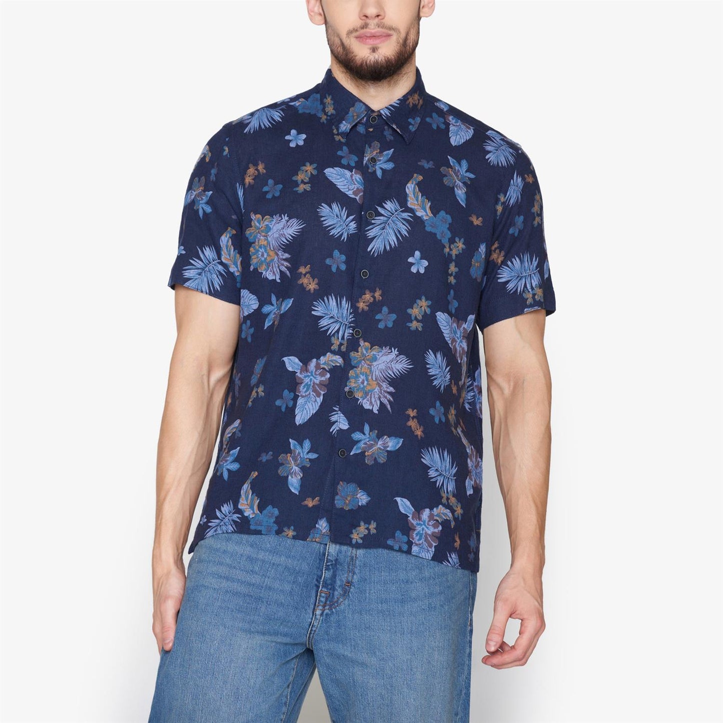 Tramp Hawaii Print S/S Shirts